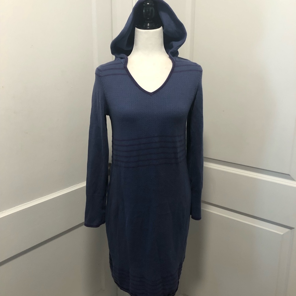 Prana ladies knitted hooded dress size medium